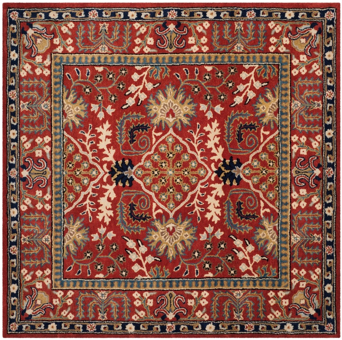 Safavieh Antiquity At64A Red/Multi Rug.