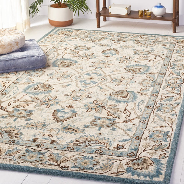 Safavieh Antiquity At65J Peacock/Blue Rug.