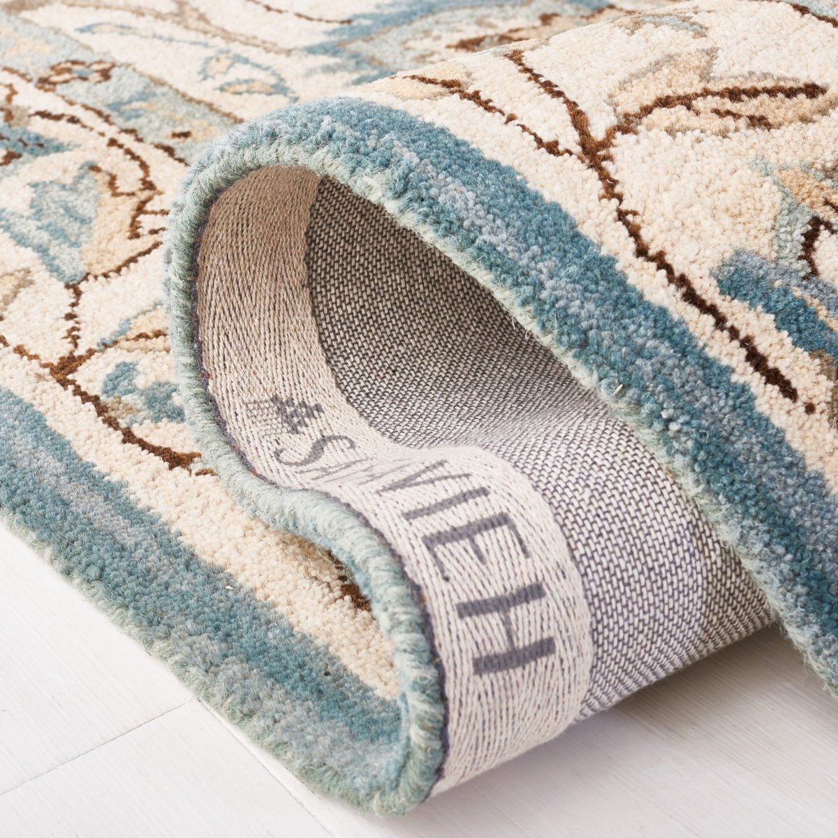 Safavieh Antiquity At65J Peacock/Blue Rug.
