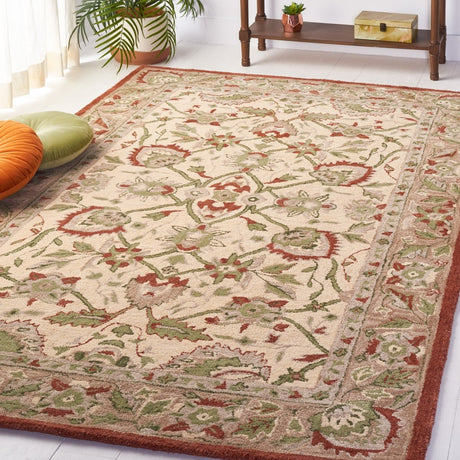 Safavieh Antiquity At65P Rust/Ivory Rug.