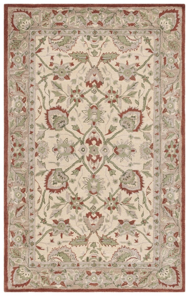 Safavieh Antiquity At65P Rust/Ivory Rug.