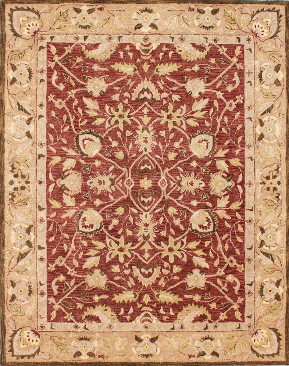 Safavieh Antiquity At65Q Red/Beige Rug.