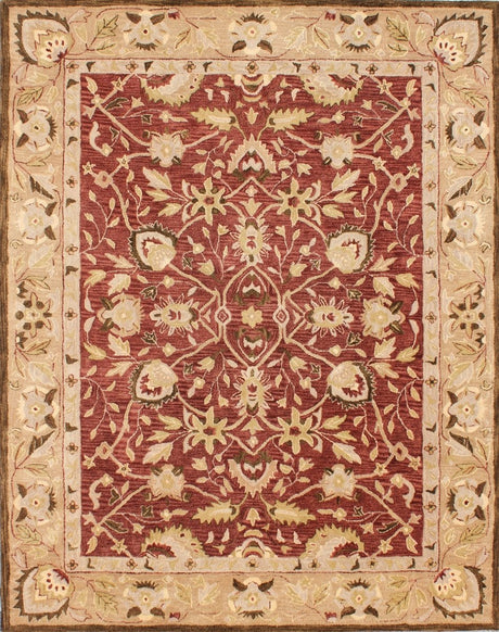 Safavieh Antiquity At65Q Red/Beige Rug.