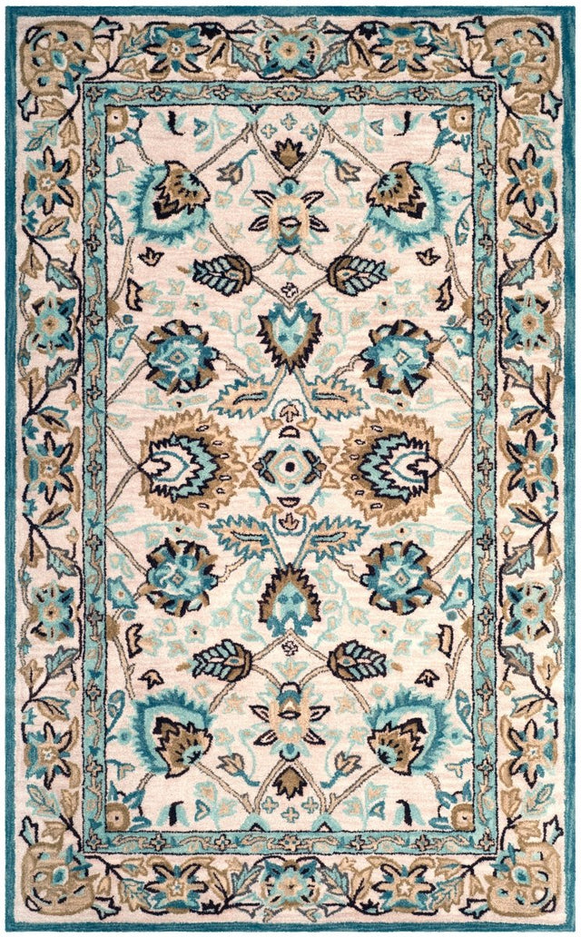 Safavieh Antiquity At812B Peacock/Blue Rug.