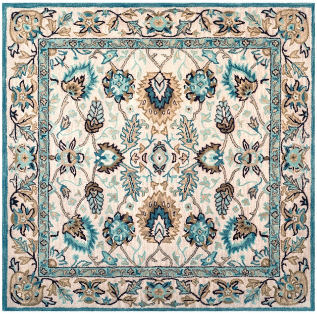 Safavieh Antiquity At812B Peacock/Blue Rug.