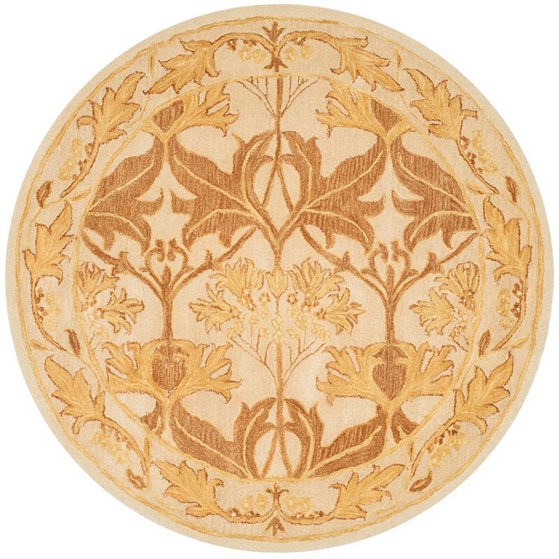 Safavieh Antiquity At841B Beige / Gold Rugs.