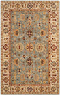 Safavieh Antiquity At847A Blue / Ivory Rugs.