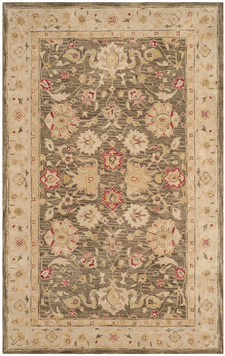 Safavieh Antiquity At853A Olive Grey / Beige Rugs.