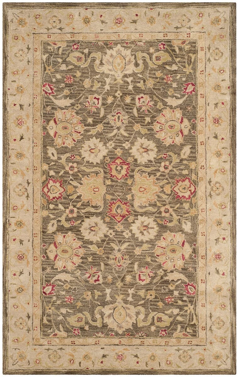Safavieh Antiquity At853A Olive Grey / Beige Rugs.