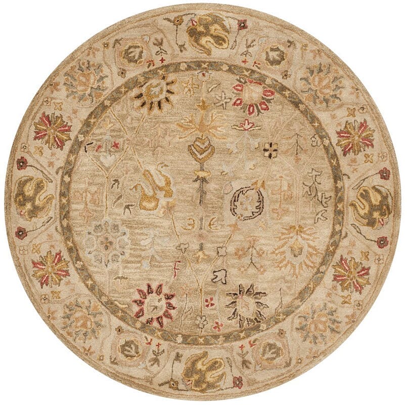 Safavieh Antiquity At859B Taupe / Beige Rugs.