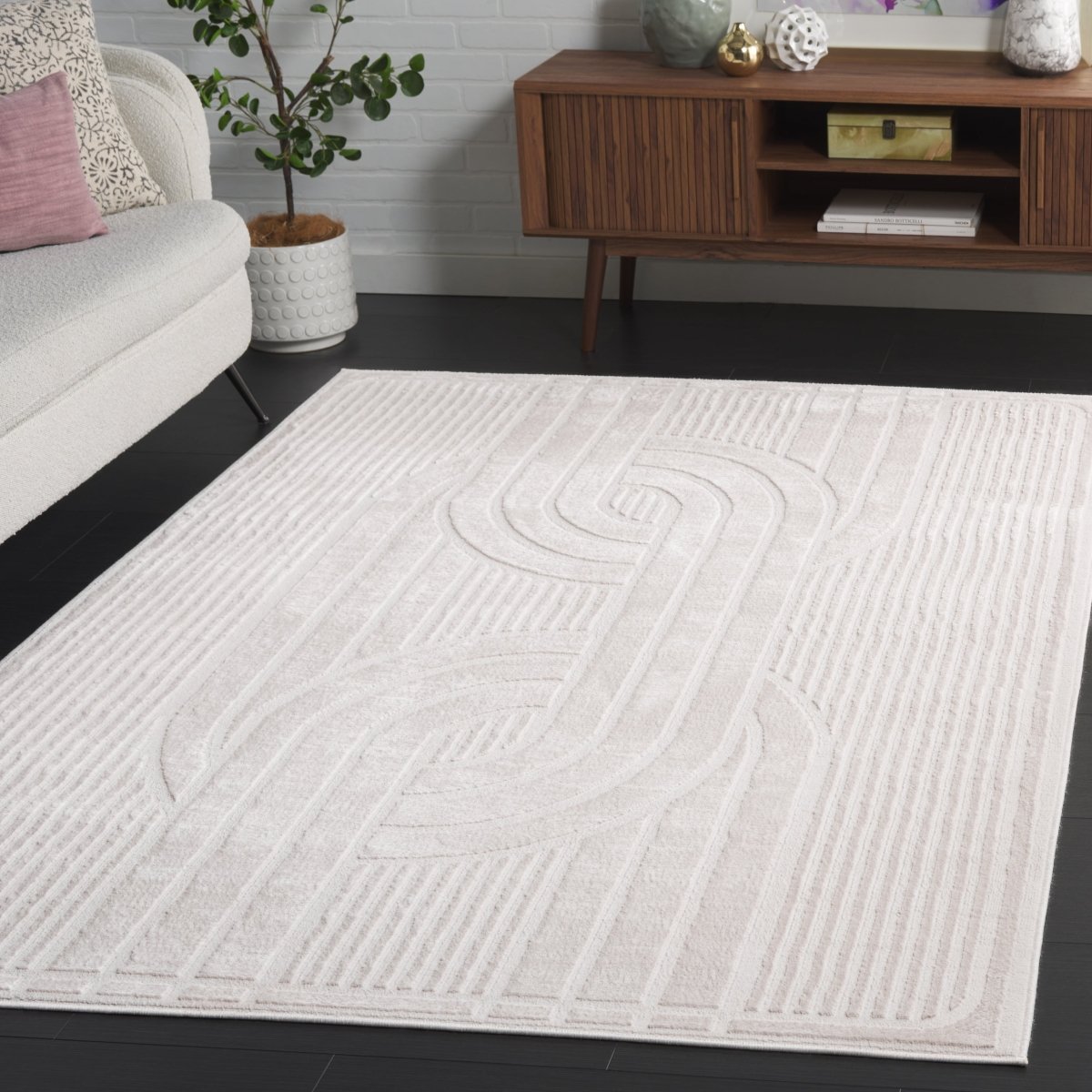 Safavieh Archway Ahw804A Ivory/Ivory Rug.