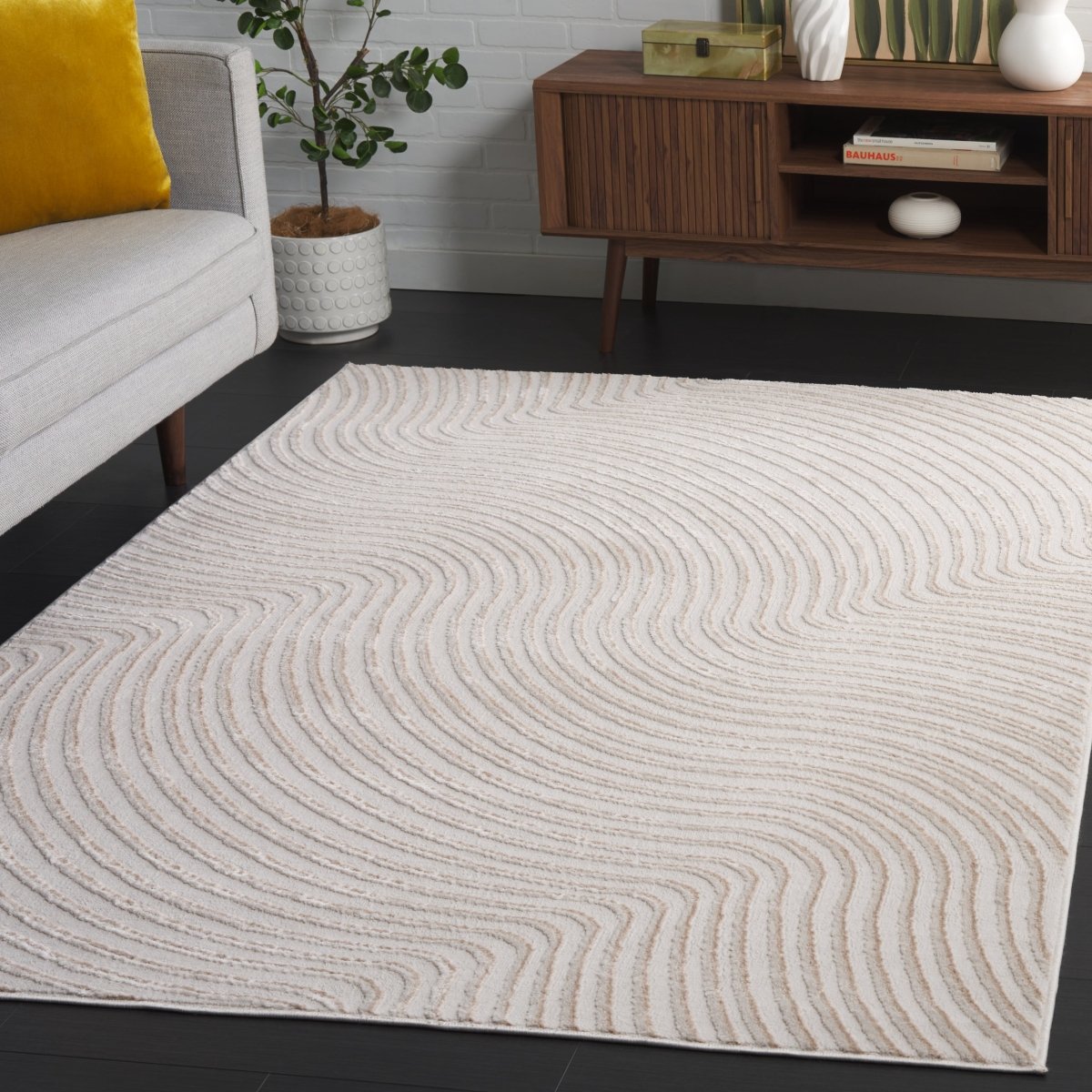 Safavieh Archway Ahw806A Ivory/Ivory Rug.