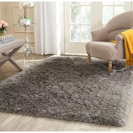 Safavieh Arctic Shag Sg270G Grey Rugs.