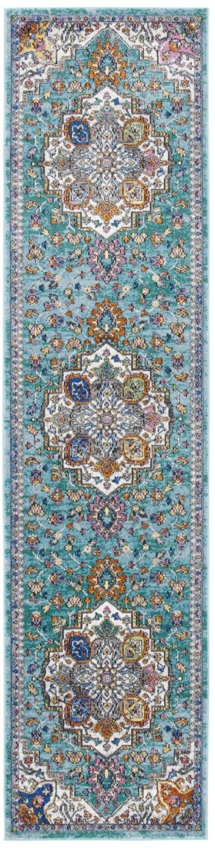 Safavieh Aria Ara102K Turquoise/Ivory Rugs.