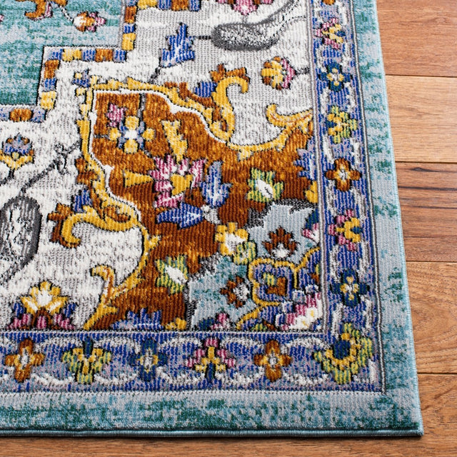 Safavieh Aria Ara102K Turquoise/Ivory Rugs.