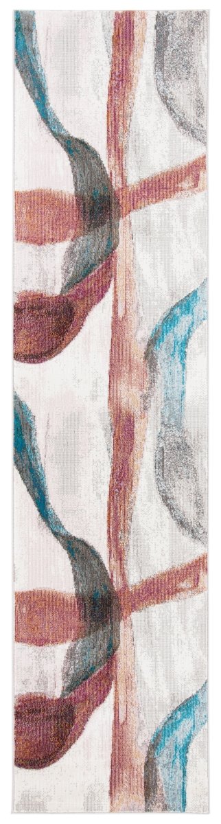 Safavieh Aria Ara109A Ivory/Plum Rugs.