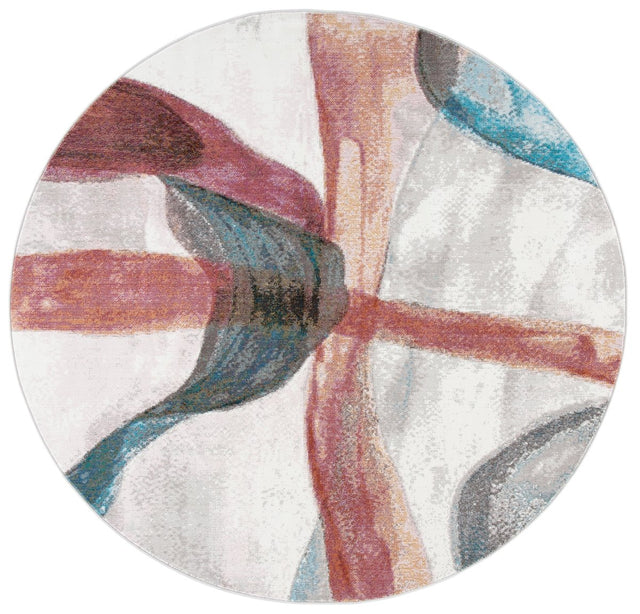 Safavieh Aria Ara109A Ivory/Plum Rugs.