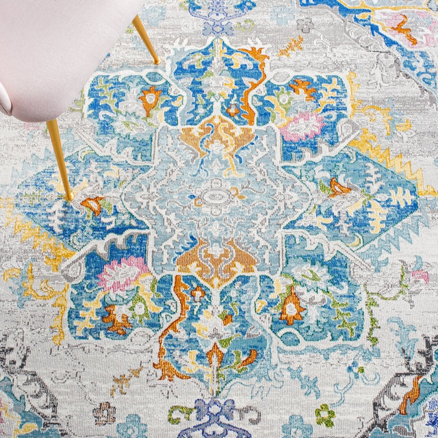 Safavieh Aria Ara129F Grey/Blue Rugs.