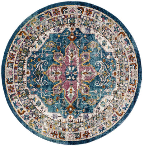 Safavieh Aria Ara160B Blue / Creme Rugs.