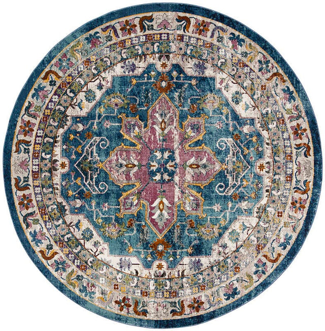 Safavieh Aria Ara160B Blue / Creme Rugs.