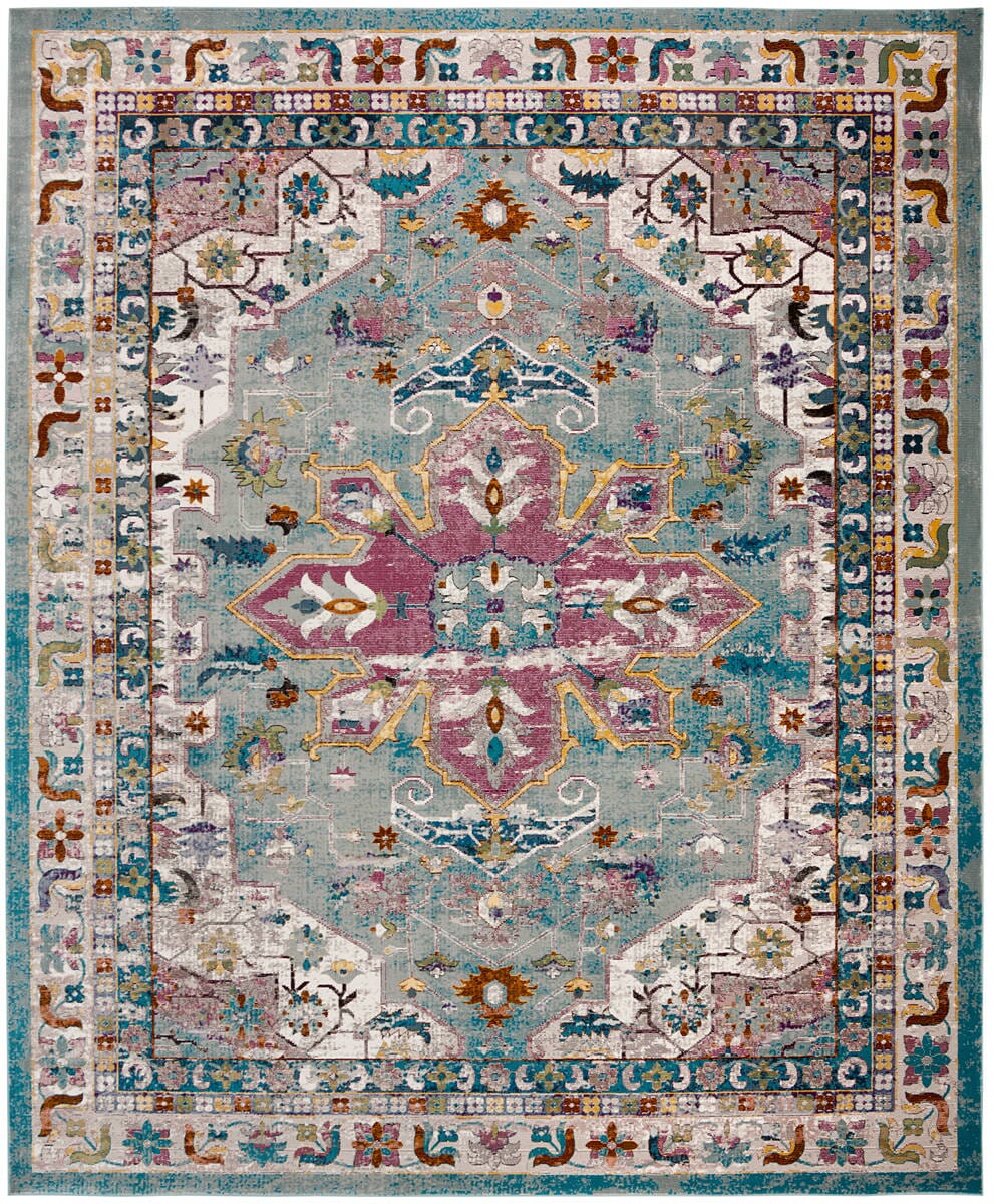 Safavieh Aria Ara160G Green / Creme Rugs.