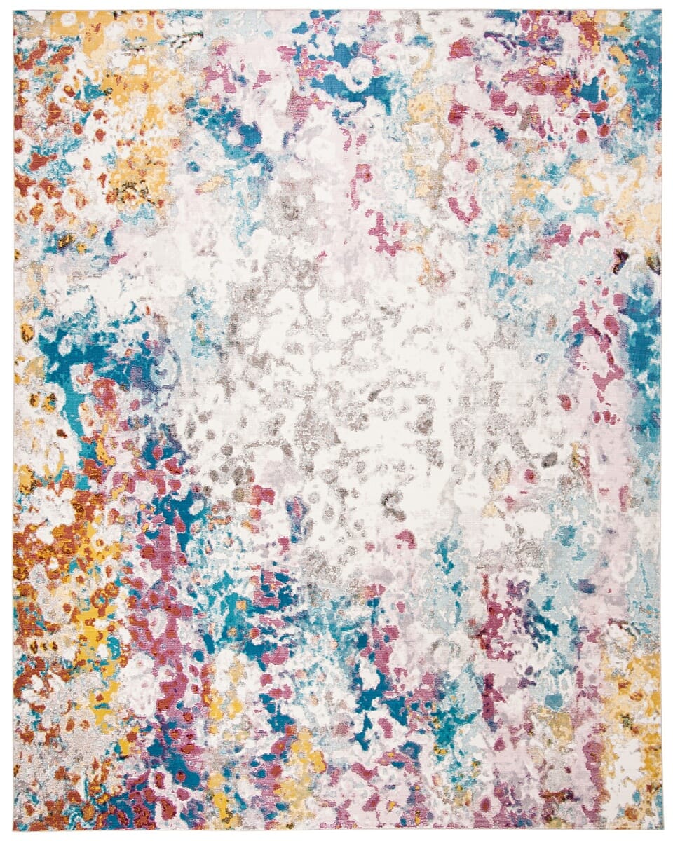 Safavieh Aria Ara166A Cream / Dark Teal Rugs.
