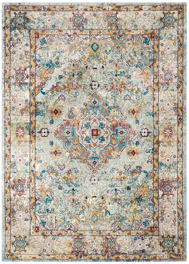 Safavieh Aria Ara183E Beige / Blue Rugs.