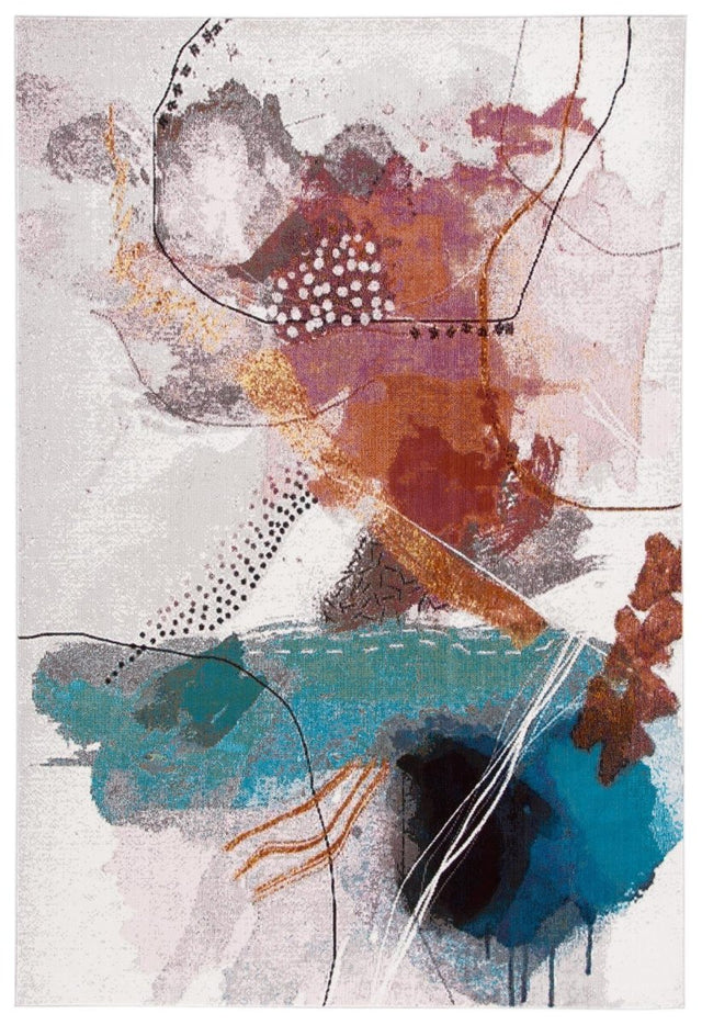 Safavieh Aria Ara193Q Ivory/Red Rugs.