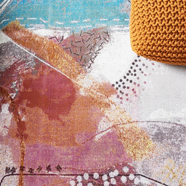 Safavieh Aria Ara193Q Ivory/Red Rugs.