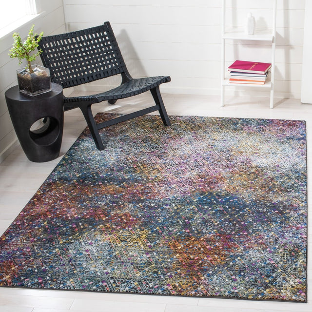Safavieh Aria Ara203M Blue/Ivory Rug.