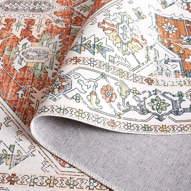 Safavieh Arizona Arz120A Ivory/Rust Rug.