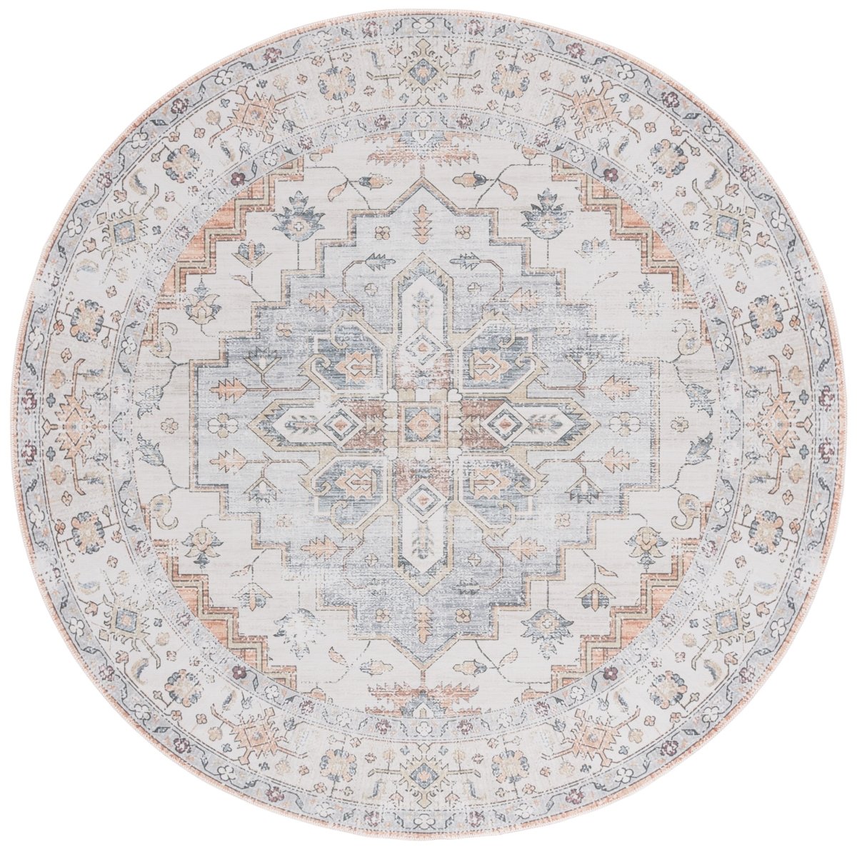 Safavieh Arizona Arz209W Sage/Light Rust Rug.