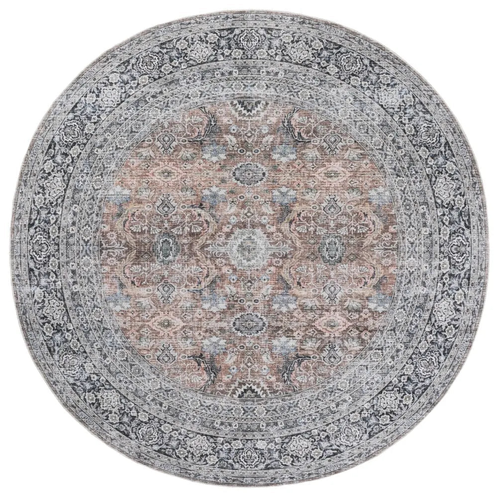 Safavieh Arizona 6'-0" x 6'-0" Rug in Copper / Olive