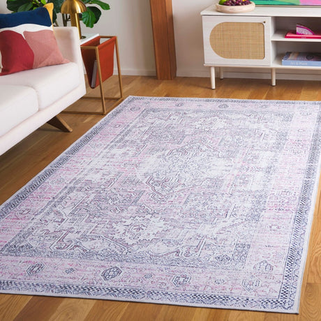 Safavieh Arizona Arz223U Pink/Beige Rug.