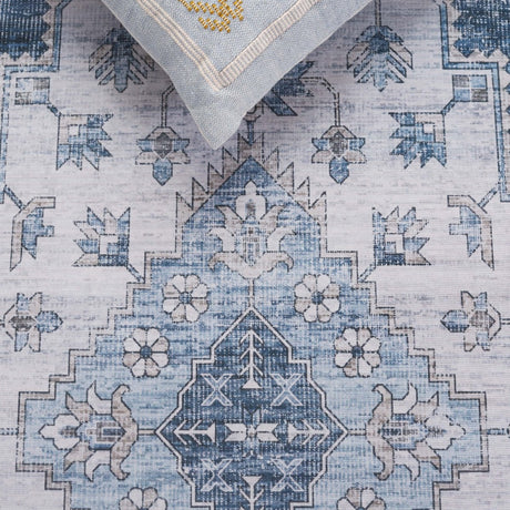 Safavieh Arizona Arz236F Grey/Blue Rug.