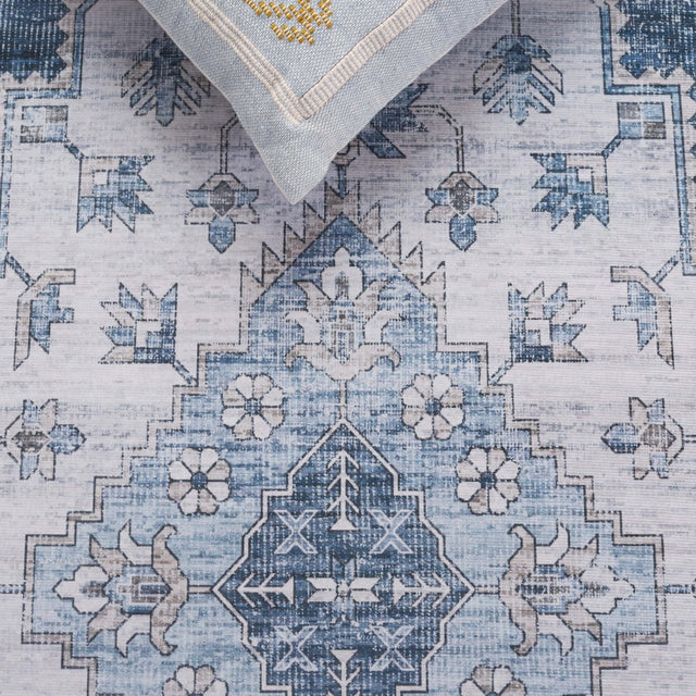 Safavieh Arizona Arz236F Grey/Blue Rug.