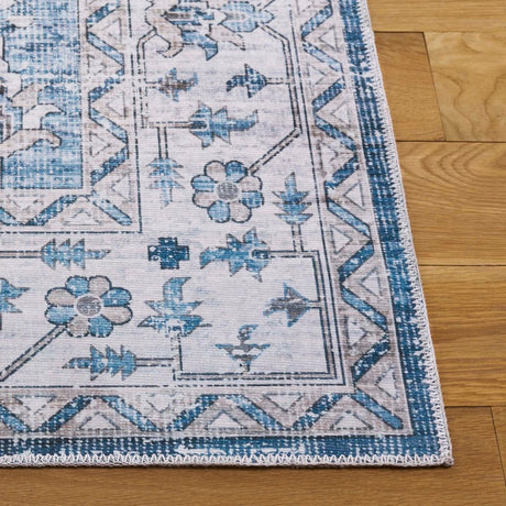 Safavieh Arizona Arz236F Grey/Blue Rug.