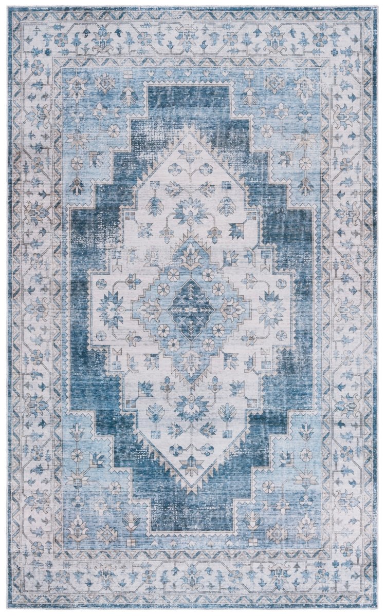 Safavieh Arizona Arz236F Grey/Blue Rug.