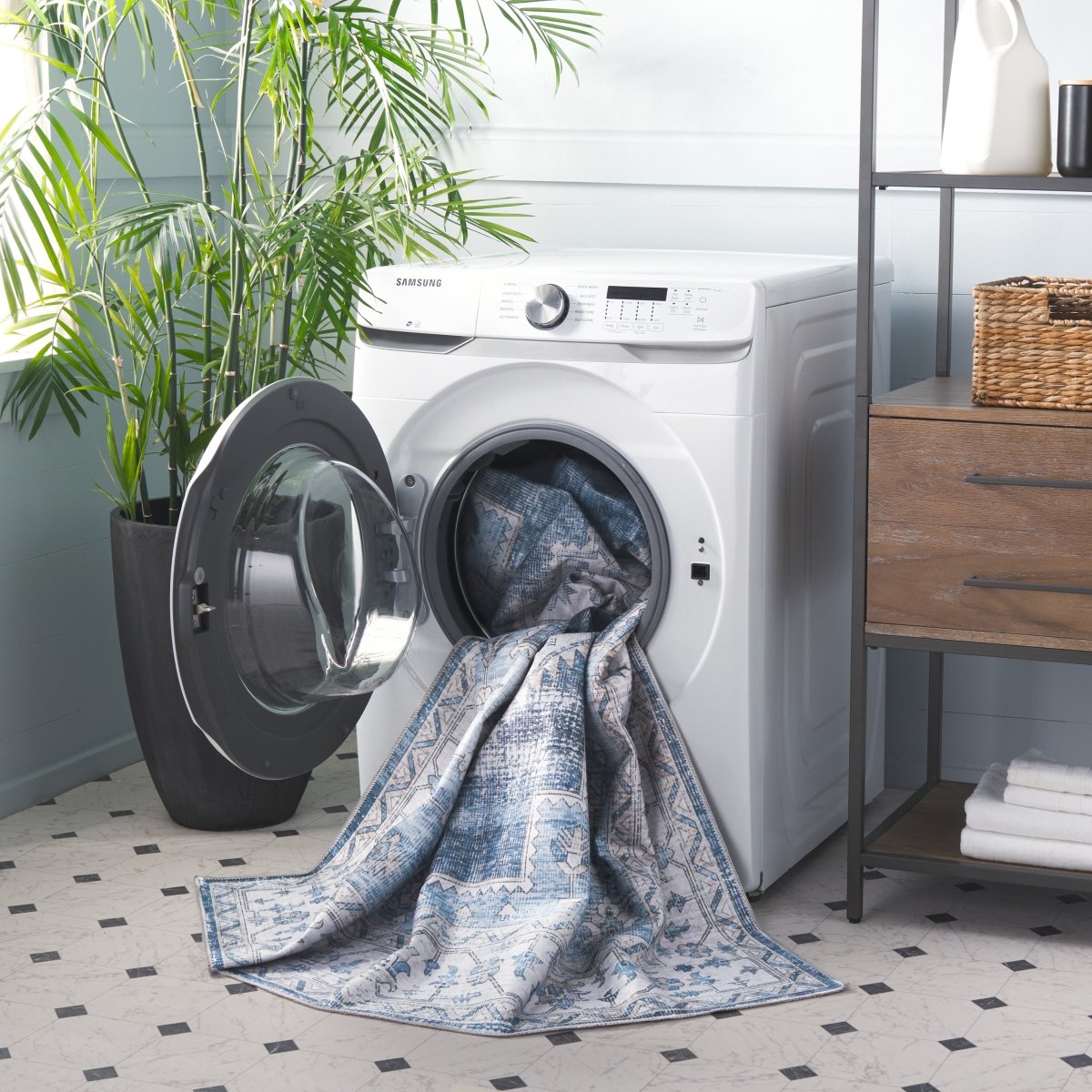Safavieh Arizona Arz236F Grey/Blue Rug.