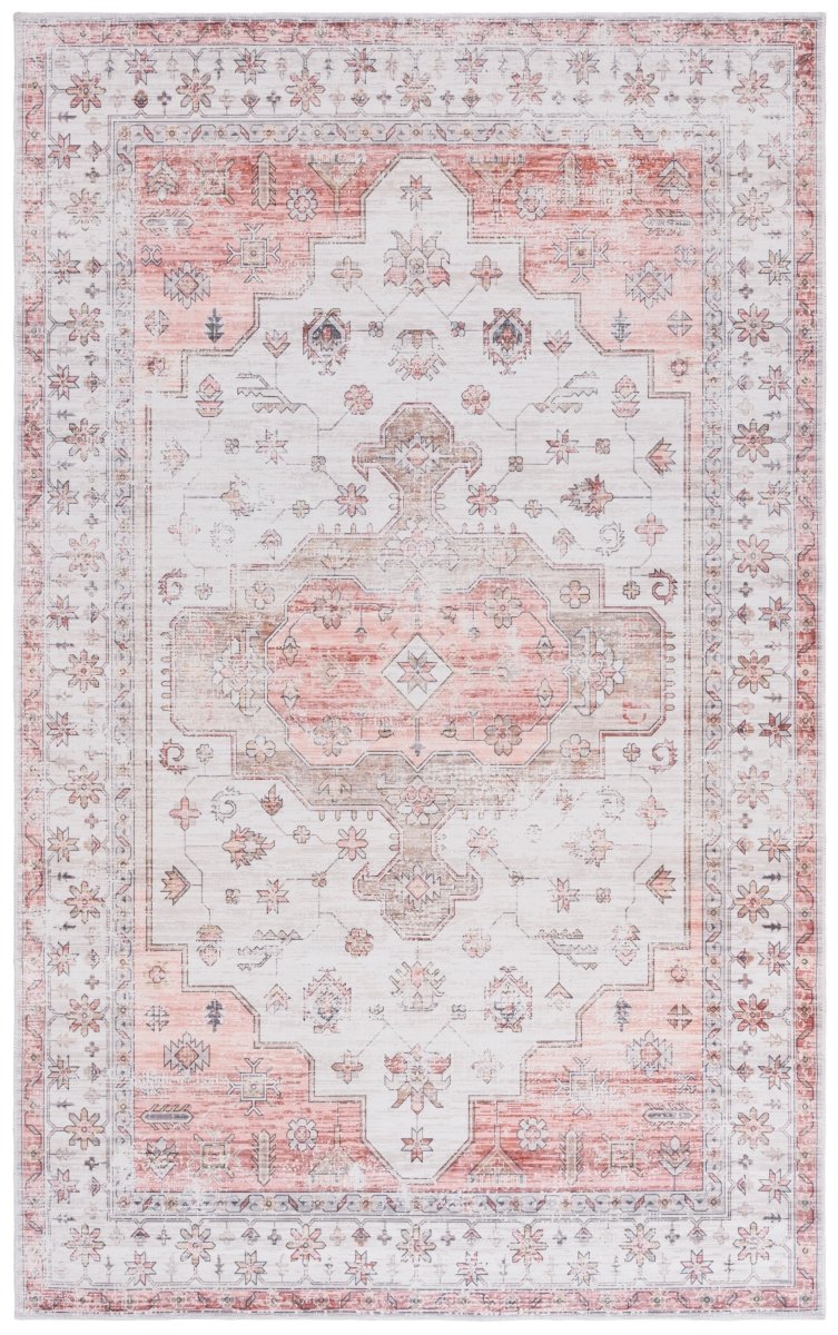 Safavieh Arizona Arz241B Beige/Rust Rug.