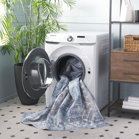 Safavieh Arizona Arz242M Blue/Light Blue Rug.