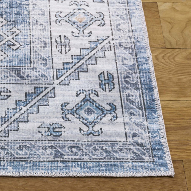 Safavieh Arizona Arz242M Blue/Light Blue Rug.