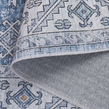 Safavieh Arizona Arz242M Blue/Light Blue Rug.