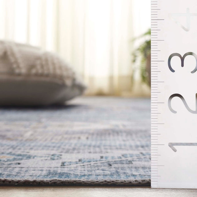 Safavieh Arizona Arz242M Blue/Light Blue Rug.