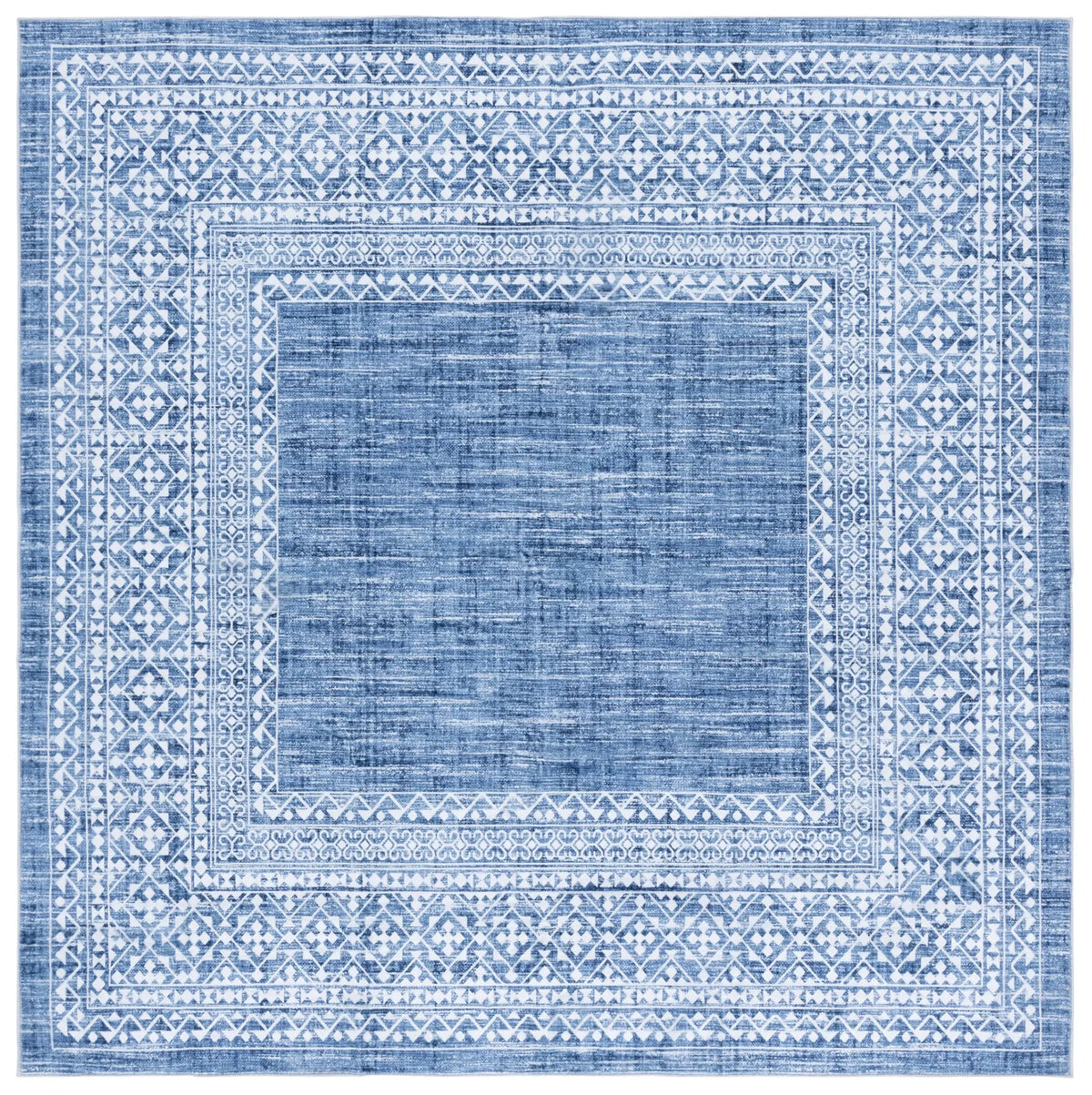 Safavieh Arizona 6'-0" x 6'-0" Rug in Blue / Ivory