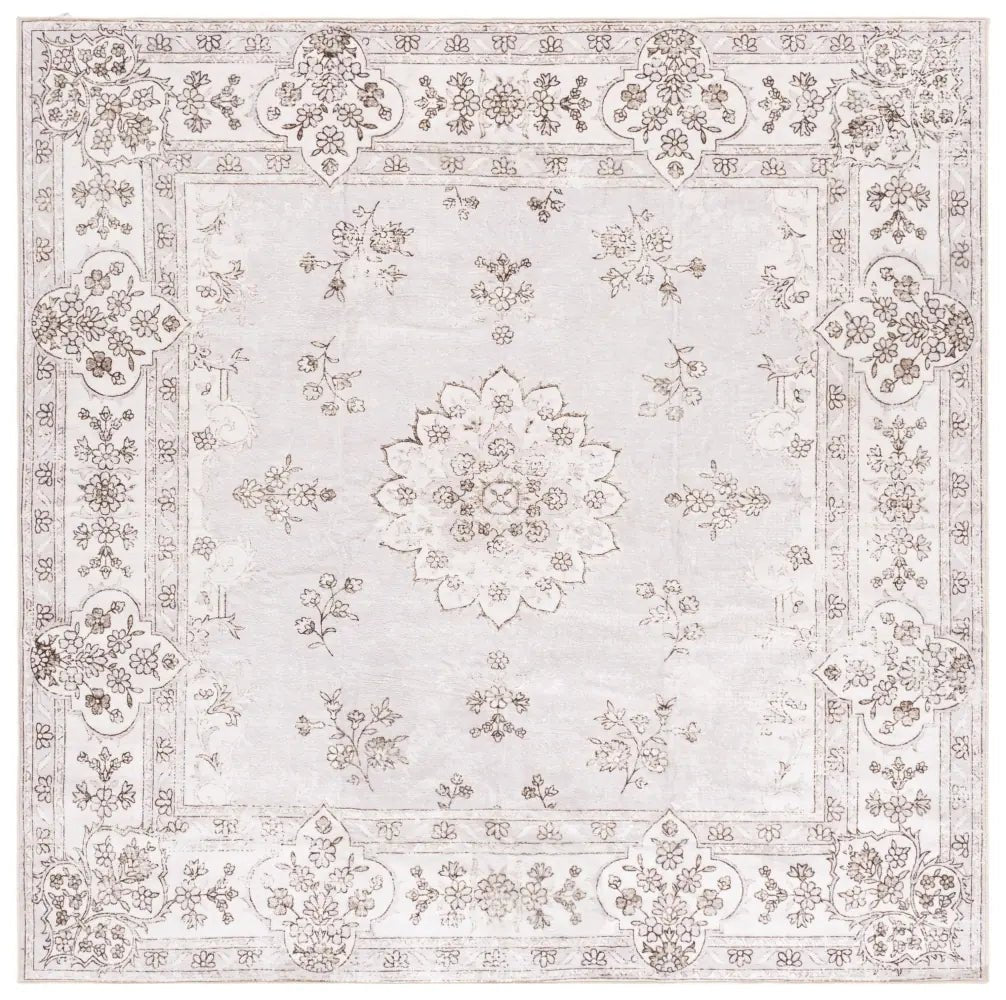 Safavieh Arizona 6'-0" x 6'-0" Rug in Beige / Ivory