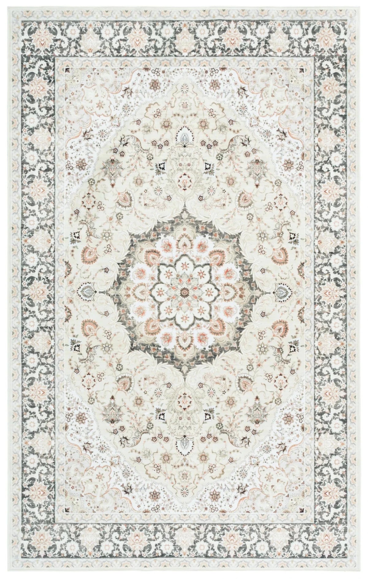 Safavieh Arizona 4'-0" x 6'-0" Rug in Sage / Ivory