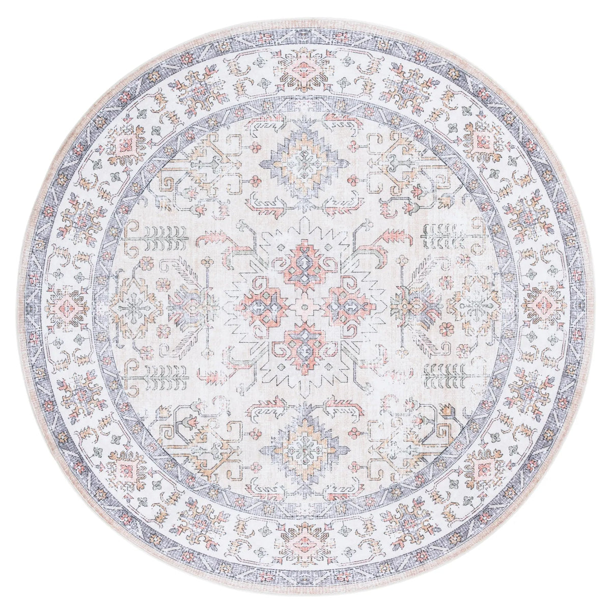 Safavieh Arizona 6'-0" x 6'-0" Rug in Beige / Ivory