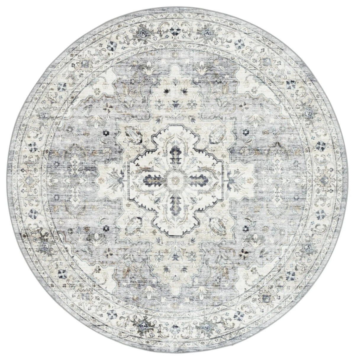 Safavieh Arizona 6'-0" x 6'-0" Rug in Light Grey / Beige