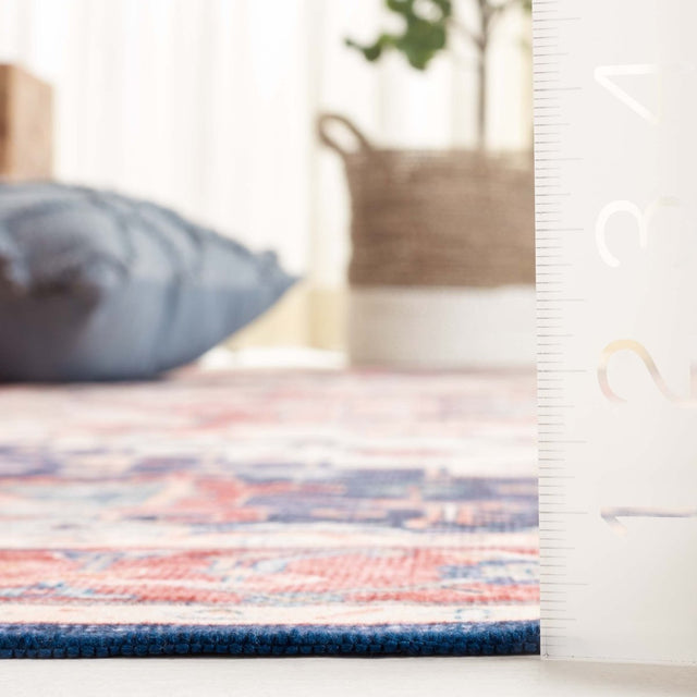 Safavieh Arizona Arz523P Rust/Dark Blue Rug.